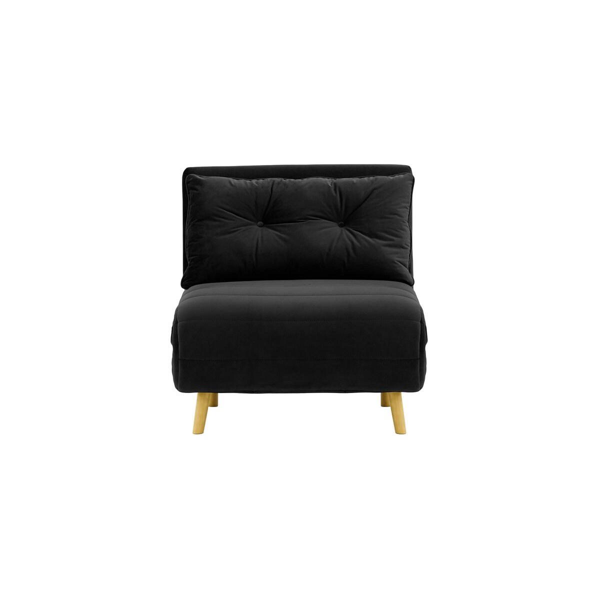 Fotel rozkładany Flic 77 cm-Velluto 20-like oak