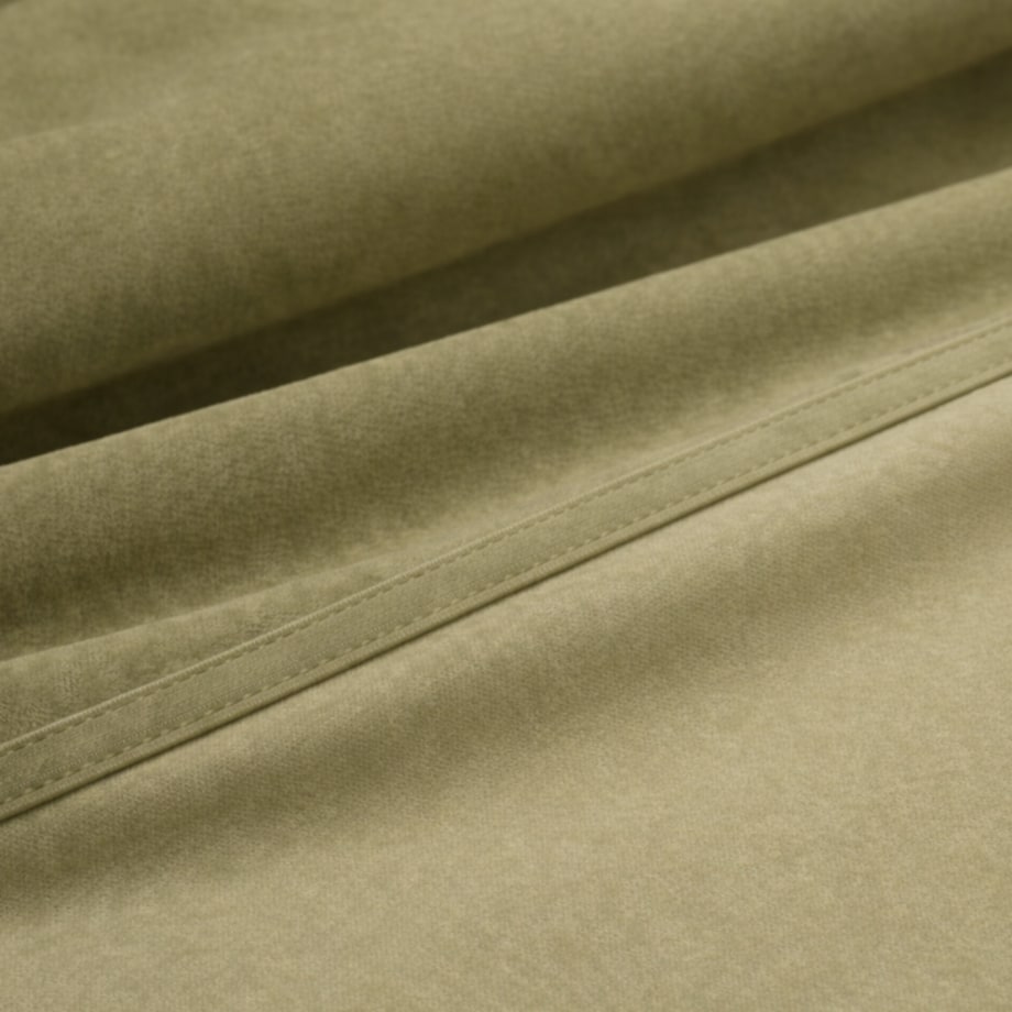 Zasłona zaciemniająca welurowa Werona w kolorze oliwkowym 260 cm