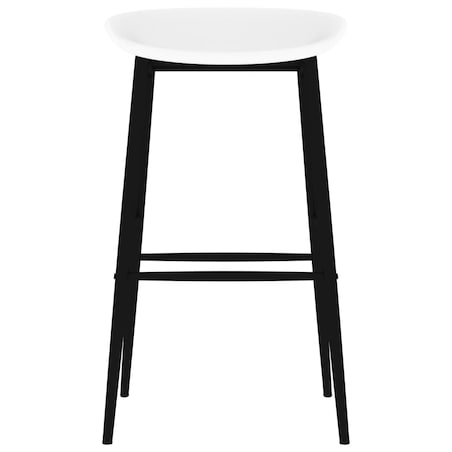 vidaXL 7-częściowy zestaw mebli barowych, biały