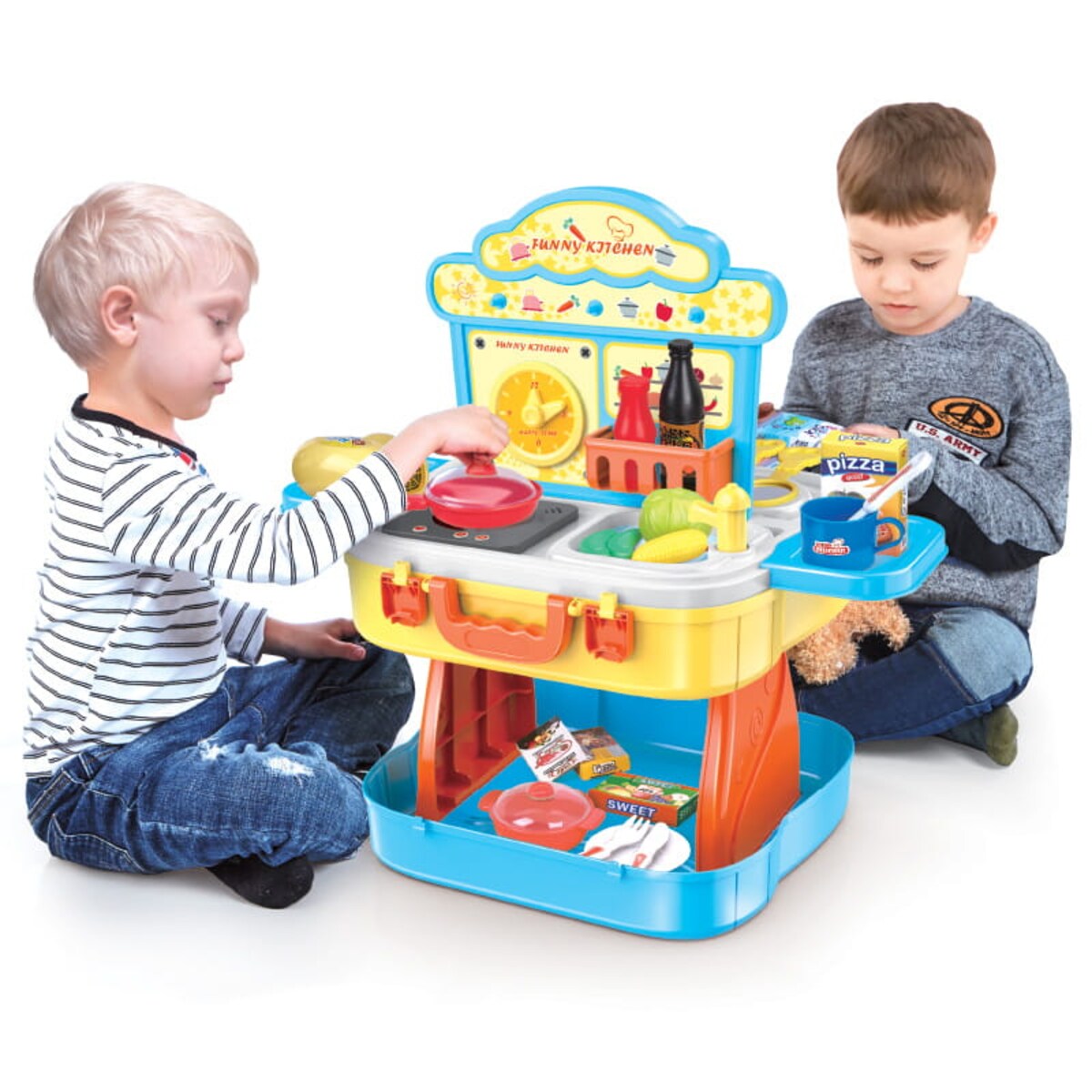 Kuchnia i salon SPA dla zwierząt - zabawa dla dzieci