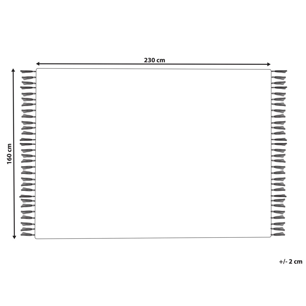 Dywan wełniany 160 x 230 cm niebieski ORHANELI