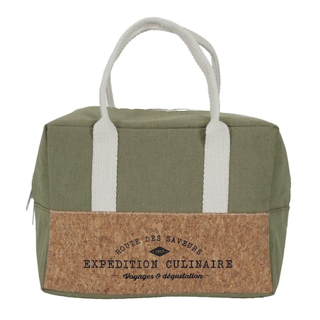 TORBA NA LUNCH Refreshing Cork 3L zielona termoizolacyjna