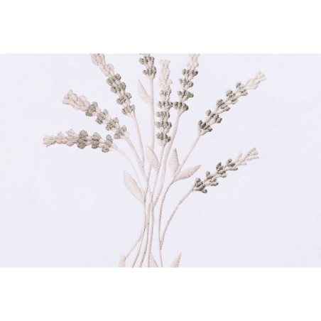 Konsimo CLIMAS Bieżnik plamoodporny, biały/kremowy