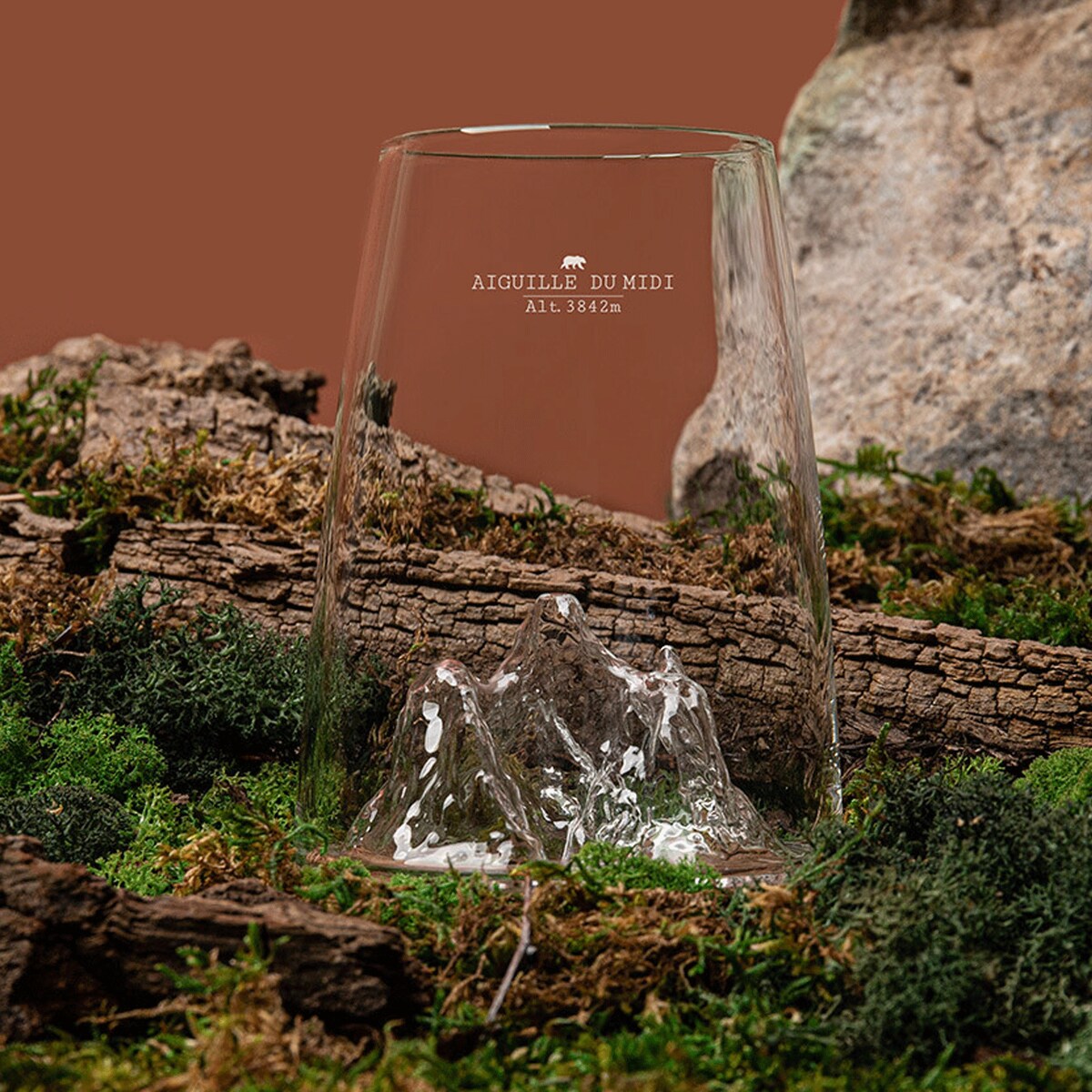 Szklanka Long Drink - Topographic - Aiguille du Midi