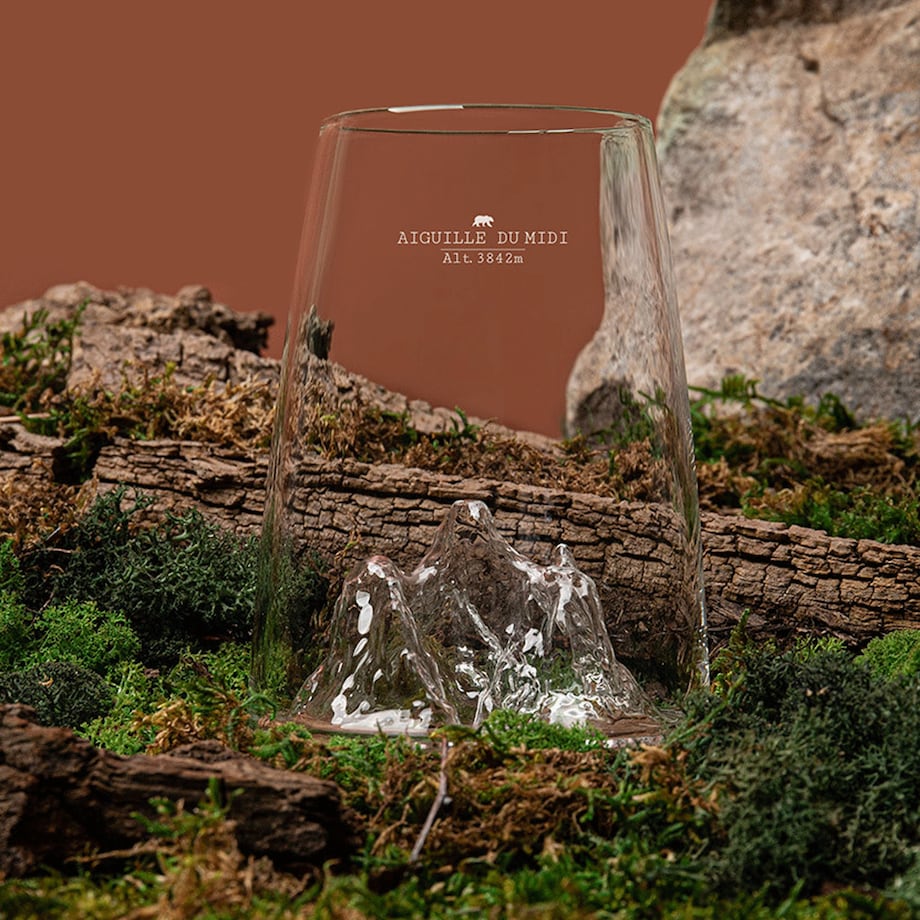 Szklanka Long Drink - Topographic - Aiguille du Midi
