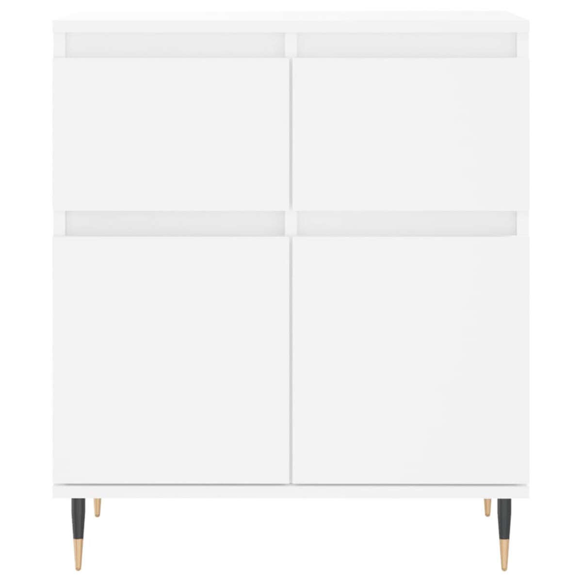 vidaXL Komoda, biała, 60x35x70 cm, materiał drewnopochodny