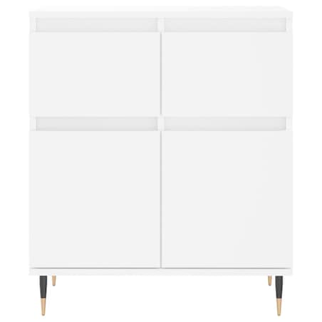 vidaXL Komoda, biała, 60x35x70 cm, materiał drewnopochodny