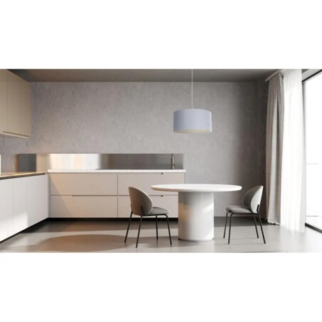 Lampa wisząca MODERN 60 szara/kremowa