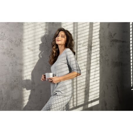 Piżama Keep Secrets Tencel Grey, S
