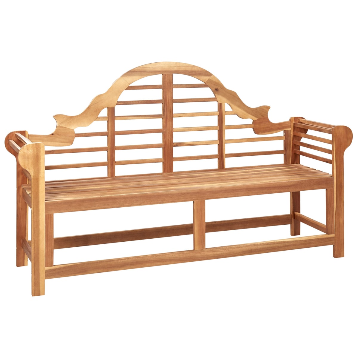 Ławka ogrodowa drewniana jasna MARLBORO