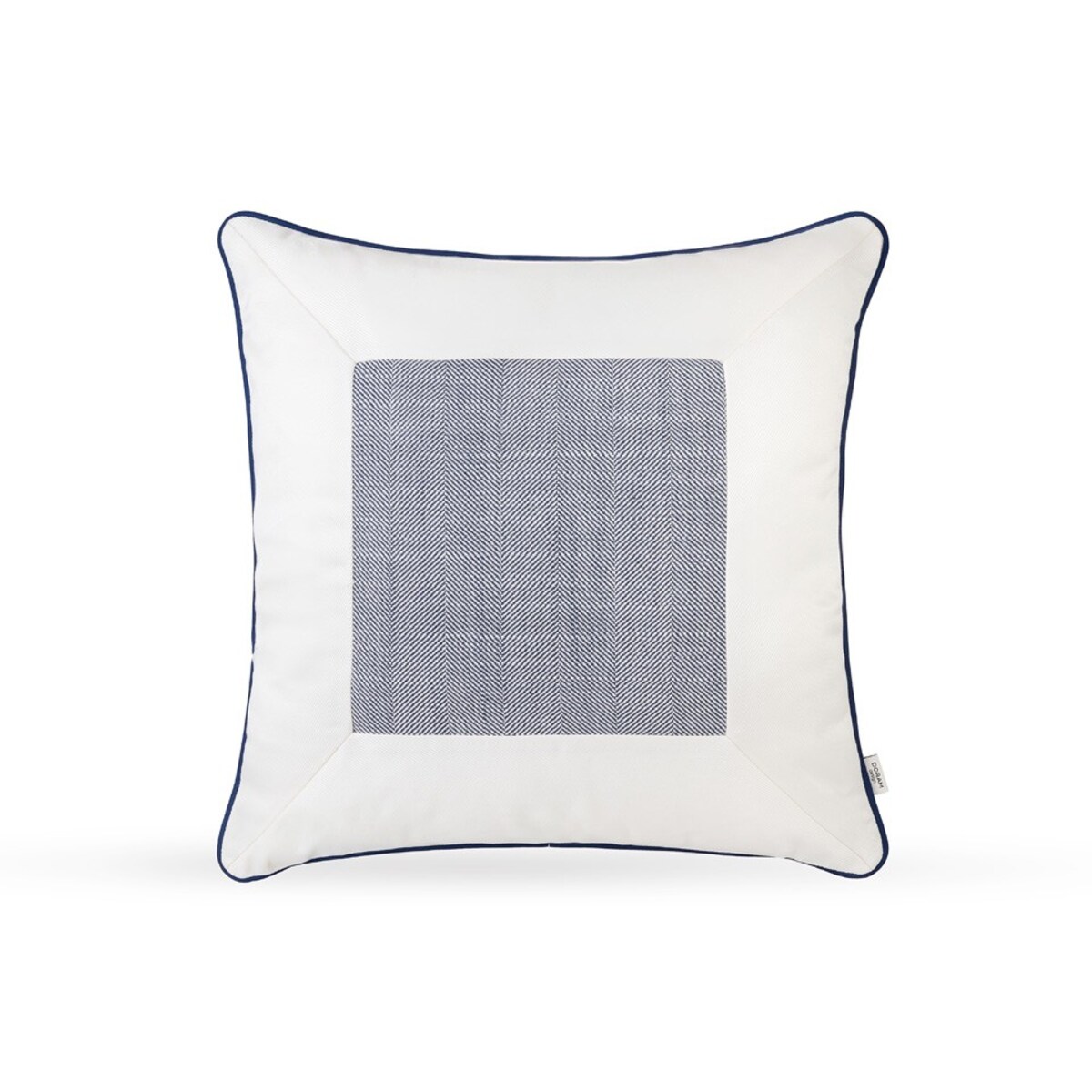 Poduszka dekoracyjna Screen Navy/White 50x50 cm
