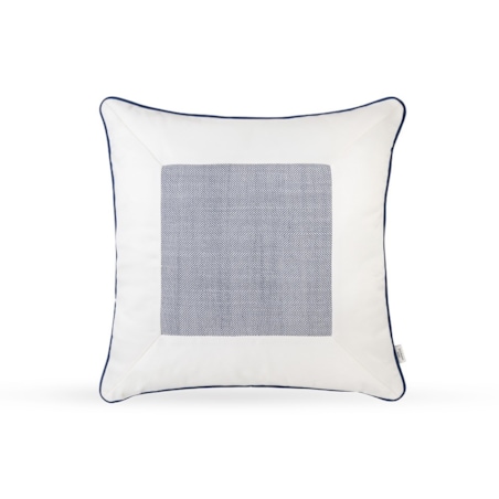 Poduszka dekoracyjna Screen Navy/White 50x50 cm