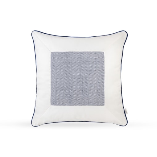 Poduszka dekoracyjna Screen Navy/White 50x50 cm