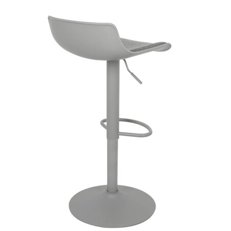 Szary hoker Snap Bar Tap z podnóżkiem poduszka regulacja