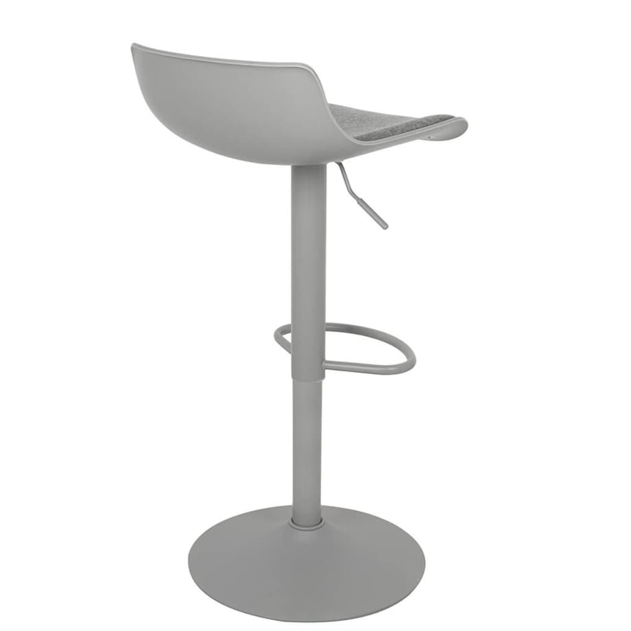 Szary hoker Snap Bar Tap z podnóżkiem poduszka regulacja