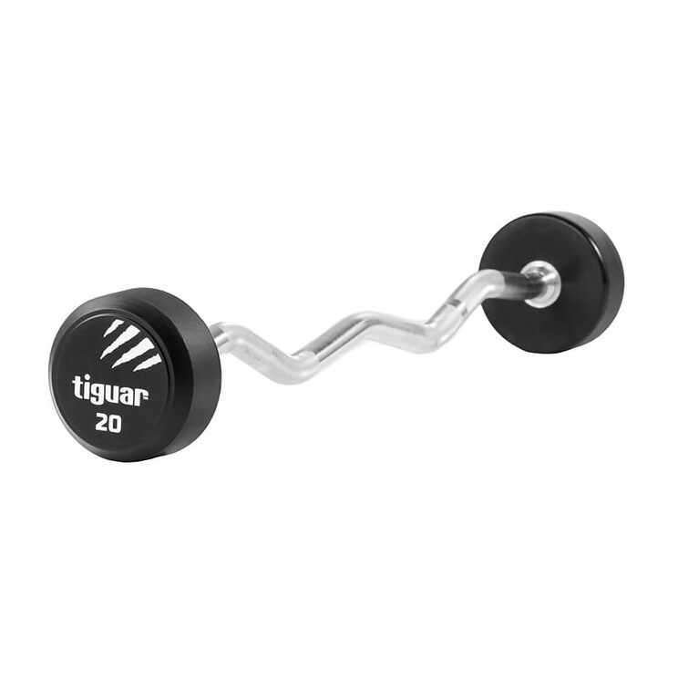 tiguar barbell łamany PU 20 kg