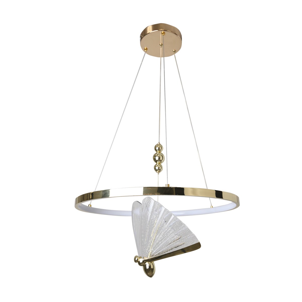 Lampa wisząca Light Prestige Marissa złoty LED CCT 3000K/4000K/6000K (regulowana) 1 szt.