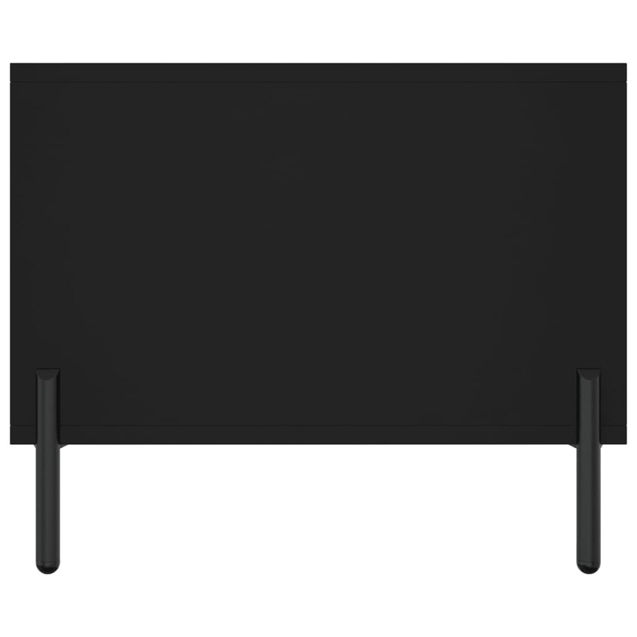 vidaXL Stolik kawowy, czarny, 102x50x40 cm, materiał drewnopochodny
