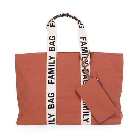 Childhome Torba Family Bag Signature Terracotta