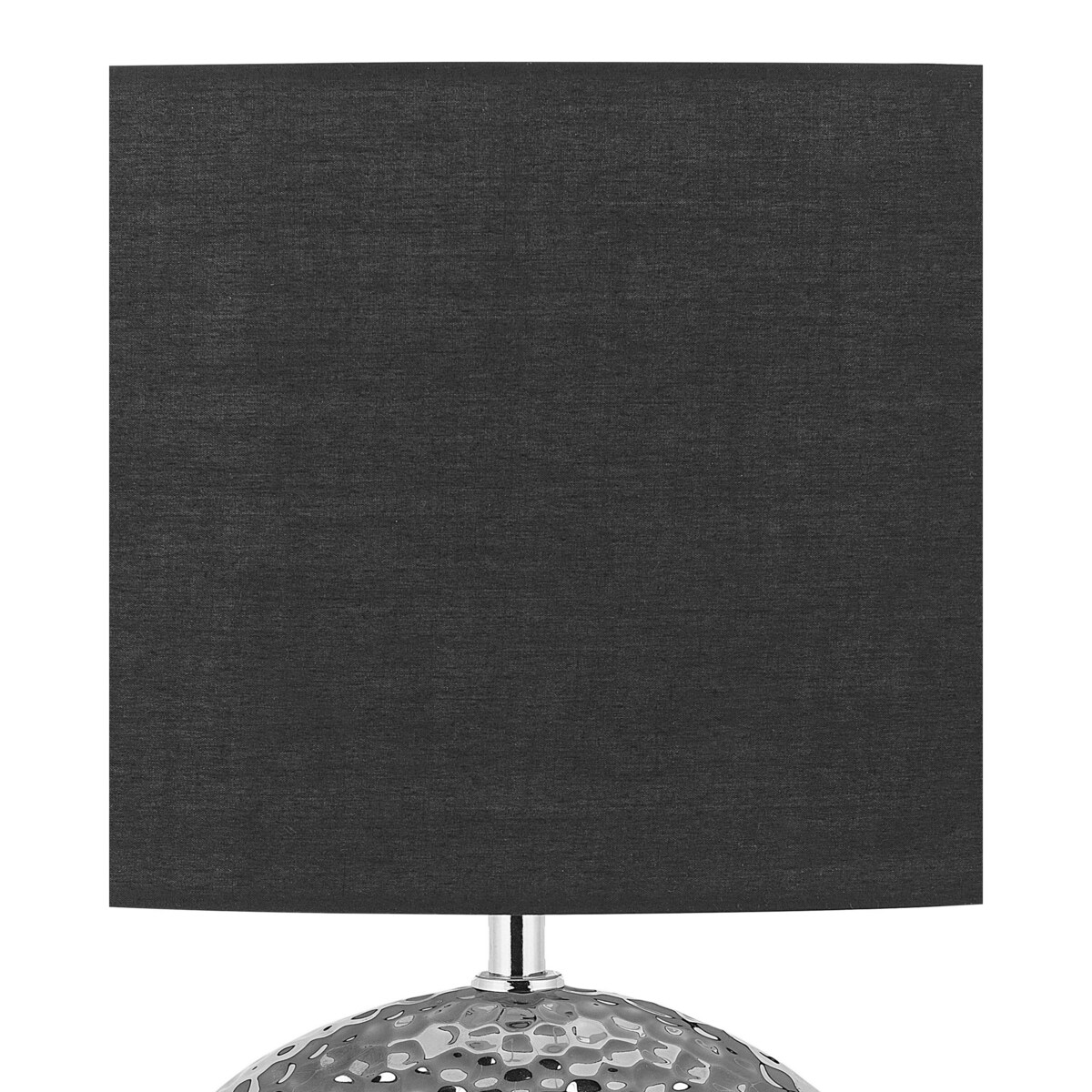 Lampka nocna ceramiczna srebrna NASVA