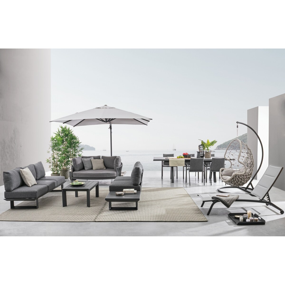 BIZZOTTO fotel wiszący ogrodowy KELLY