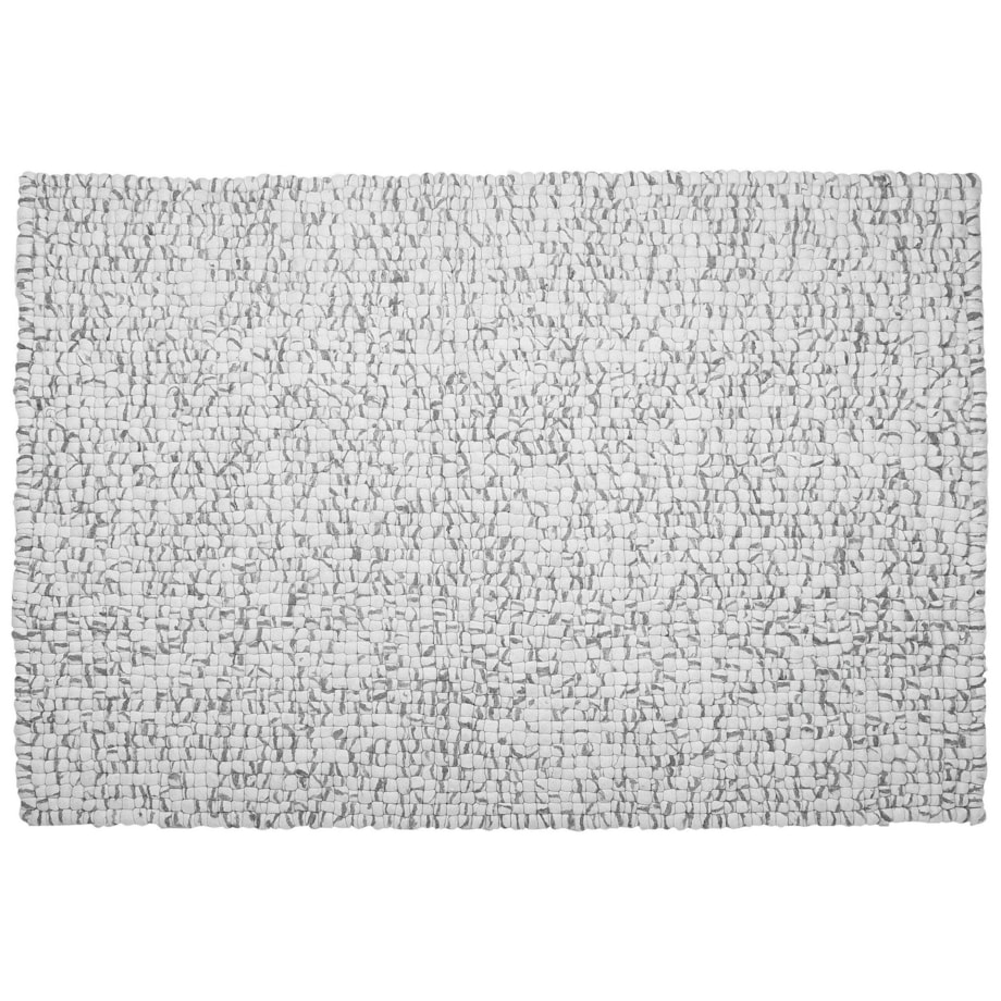 Dywan z filcowych kulek 160 x 230 cm jasnoszary AMDO