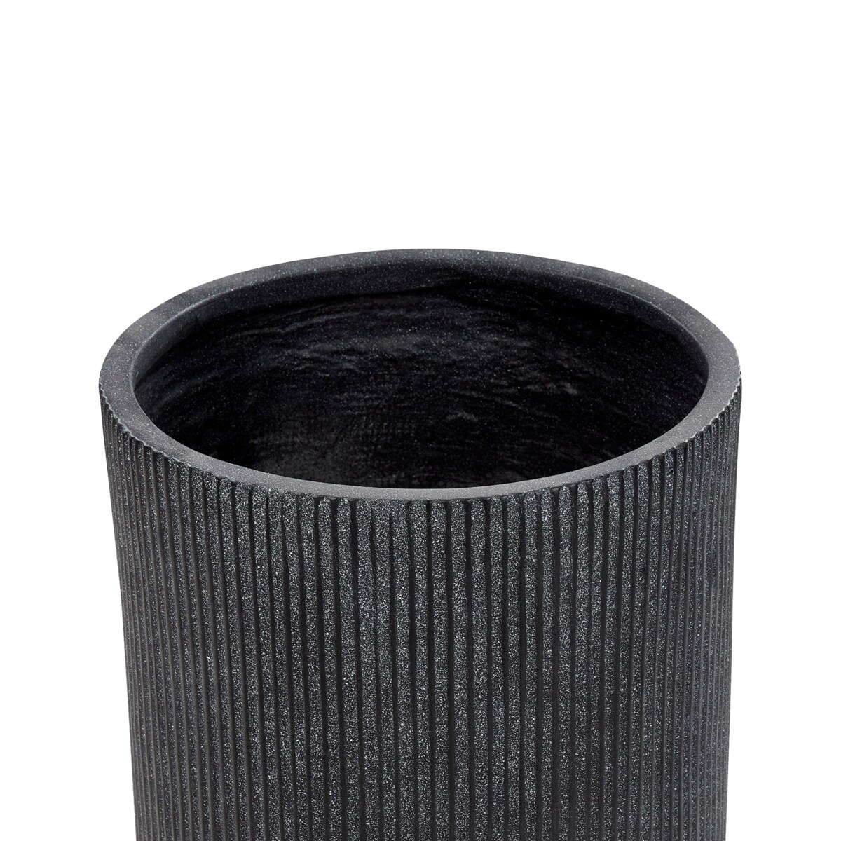 Doniczka EANTIO Ceramika 37 cm Czarny