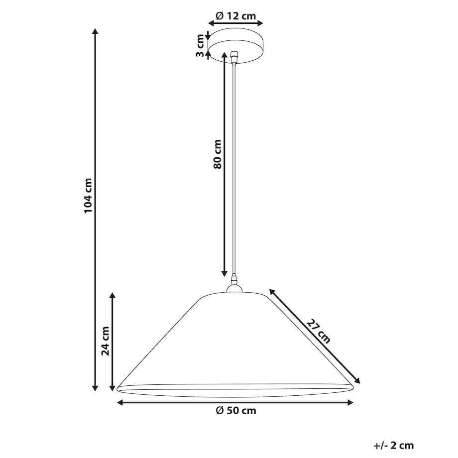 Lampa wisząca BANCAL Papierowa plecionka Naturalny