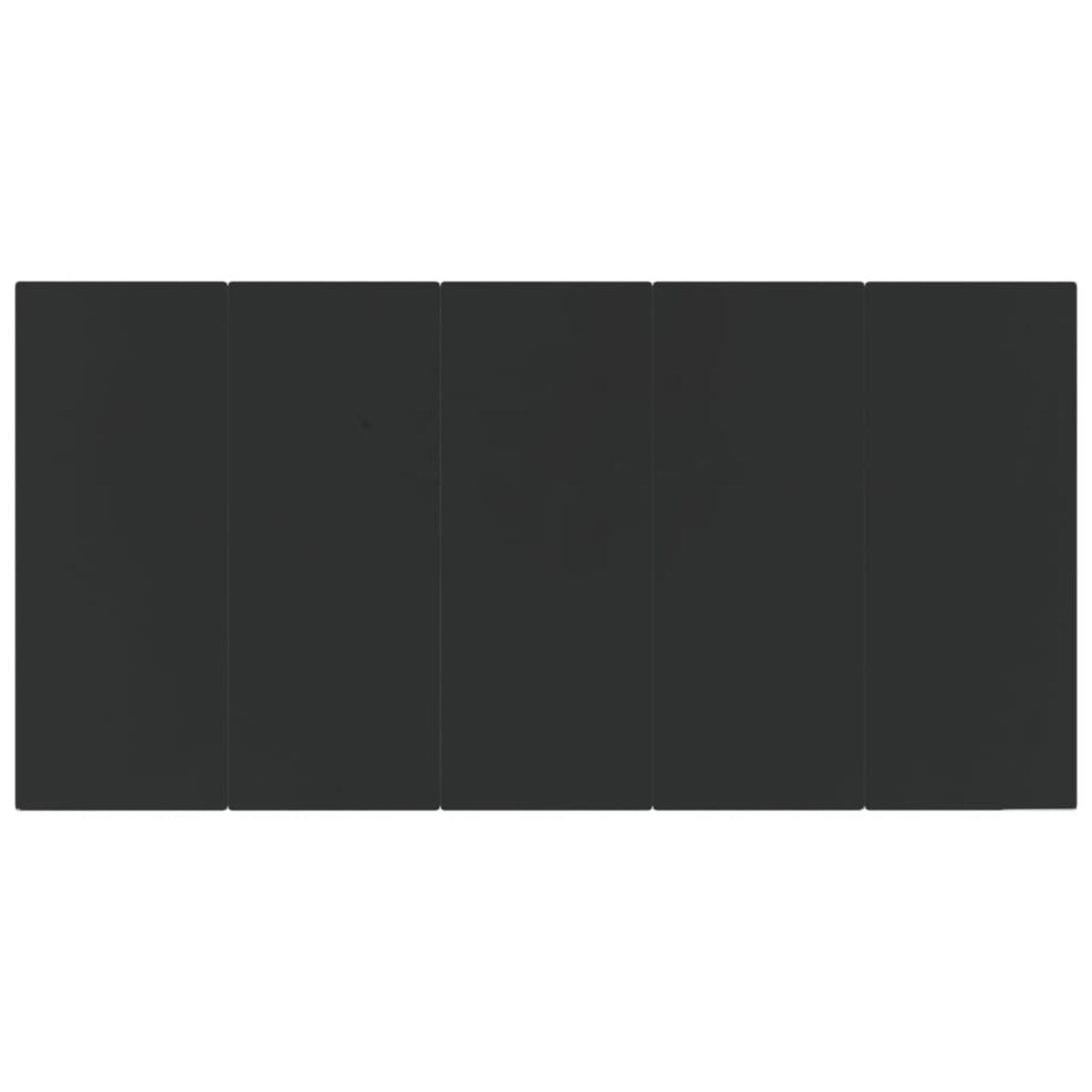 vidaXL 7-cz. zestaw mebli ogrodowych z poduszkami, czarny, polirattan