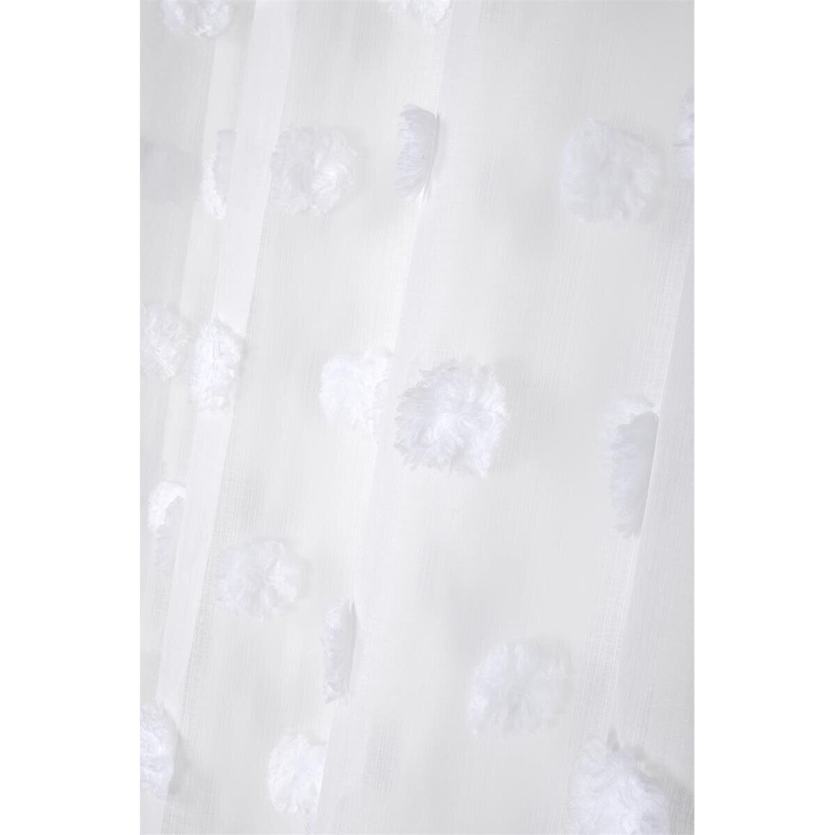 Firana POMPINOU pompony, 135 x 260 cm