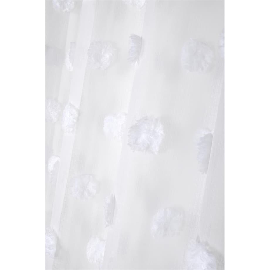 Firana POMPINOU pompony, 135 x 260 cm