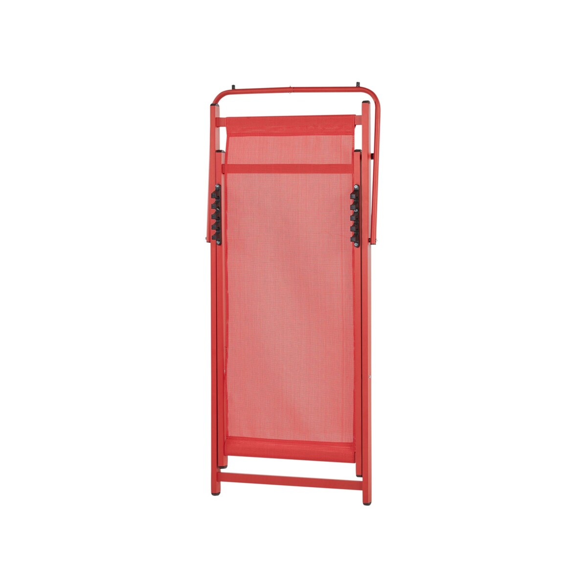 Leżak ogrodowy czerwony LOCRI II