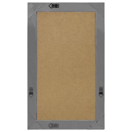 vidaXL Lustro ścienne w stylu barokowym, 50x80 cm, czarne