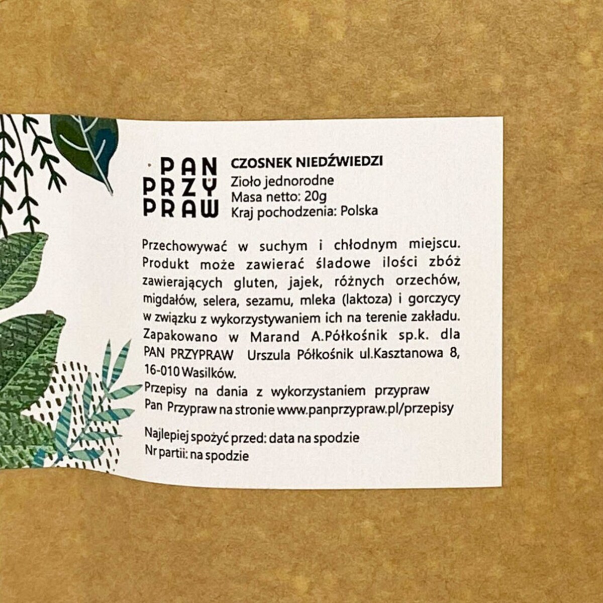 Czosnek Niedżwiedzi – Refill