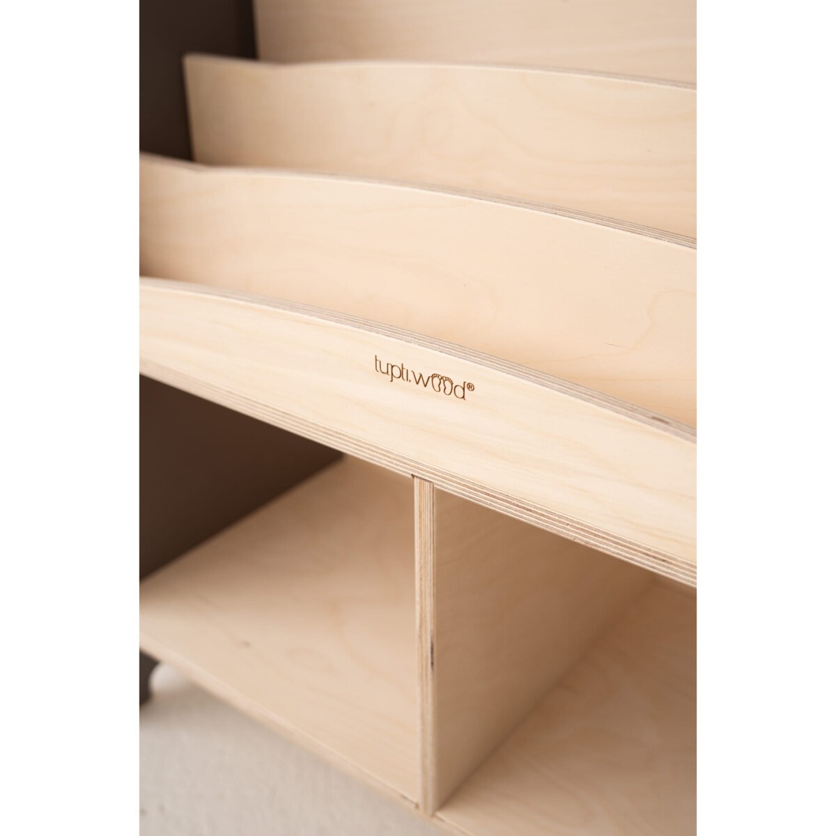 SMART - biblioteczka/regał montessori - szara