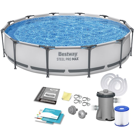Basen ogrodowy stelażowy 366x76 cm Bestway 9w1