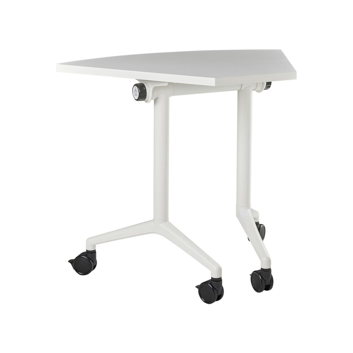 Składany moduł narożny biurka CAVI Biały 90 cm 64 cm