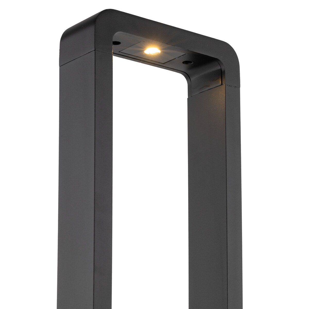 Lampa zewnętrzna słupek LED 10W IP54 TK Lighting ARIUS L Black 80 cm czarna ogrodowa na taras ścieżkę 230V