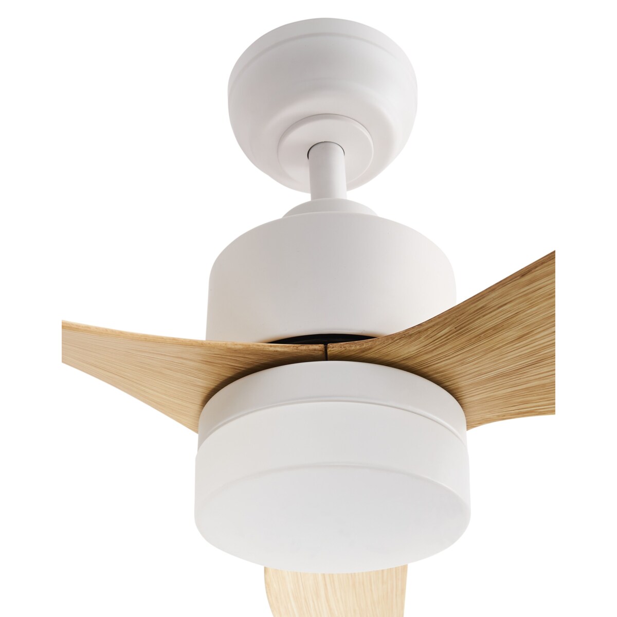 Wentylator sufitowy z lampą ANDERSON Z pilotem Jasnobrązowy