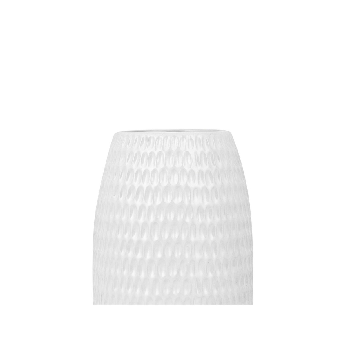 Wazon dekoracyjny ceramiczny biały LINZI