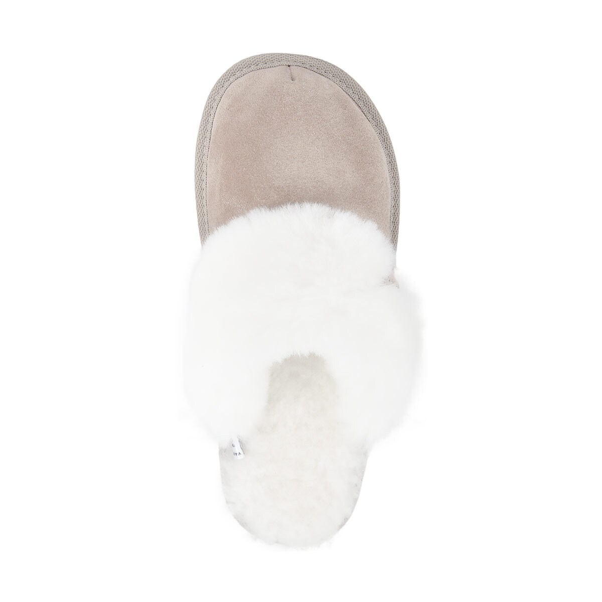 KAPCIE DAMSKIE CASHMERE BEŻOWO-BIAŁE 41