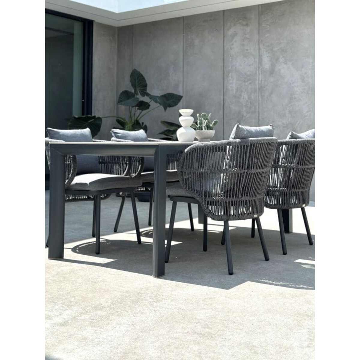 ZESTAW ALUMINIOWY AZZURE SZARY 4