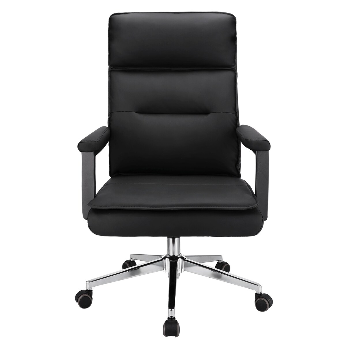 Fotel biurowy SEGO ekoskóra czarny