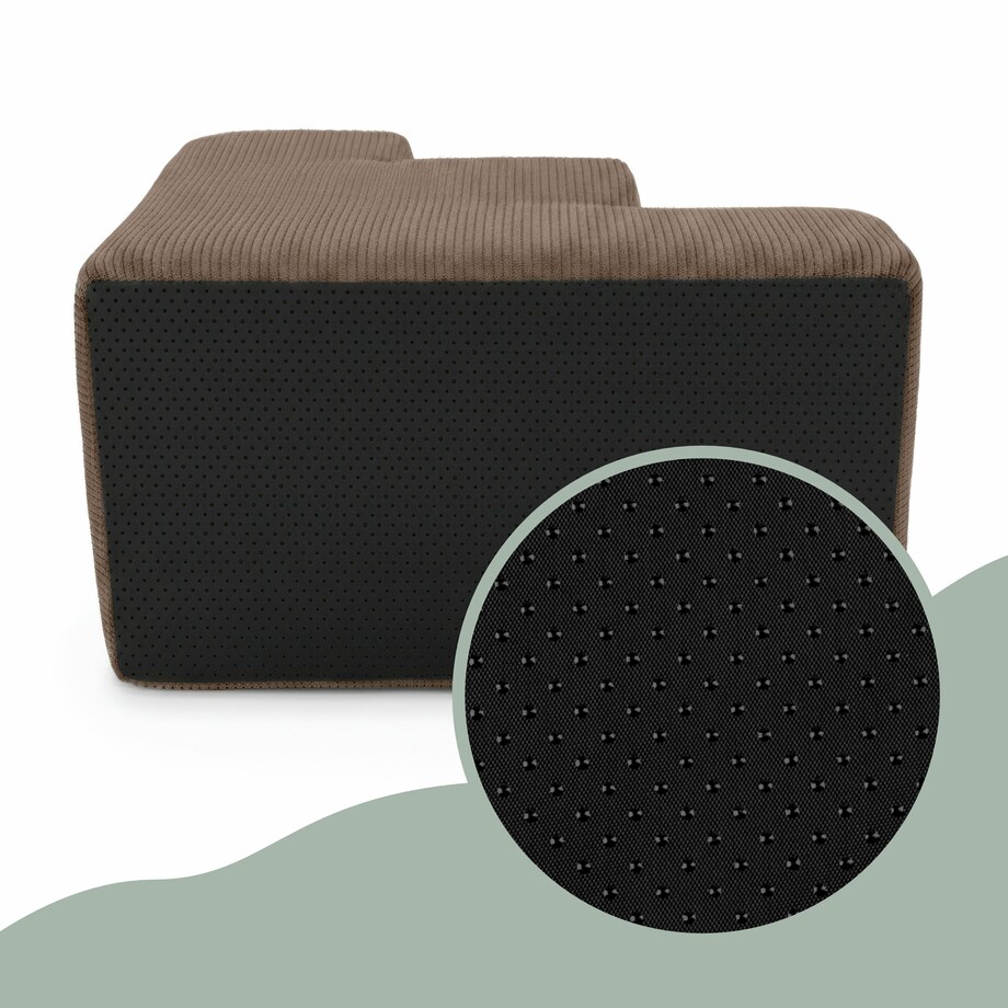 Schodki dla psa kota brązowe 3 stopniowe