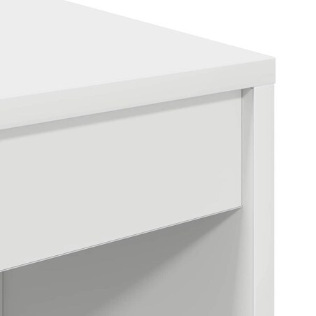 vidaXL Biurko Biały 100 x 40 x 76 cm Materiał drewnopochodny