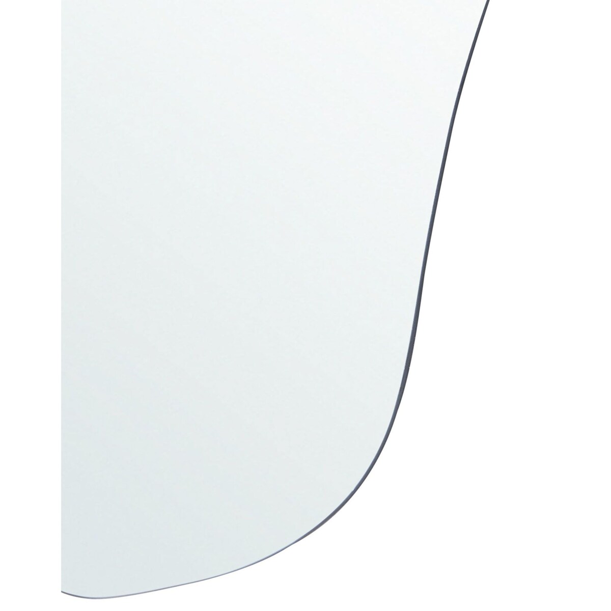 Lustro ścienne FALAISE 50 cm 70 cm Srebrny
