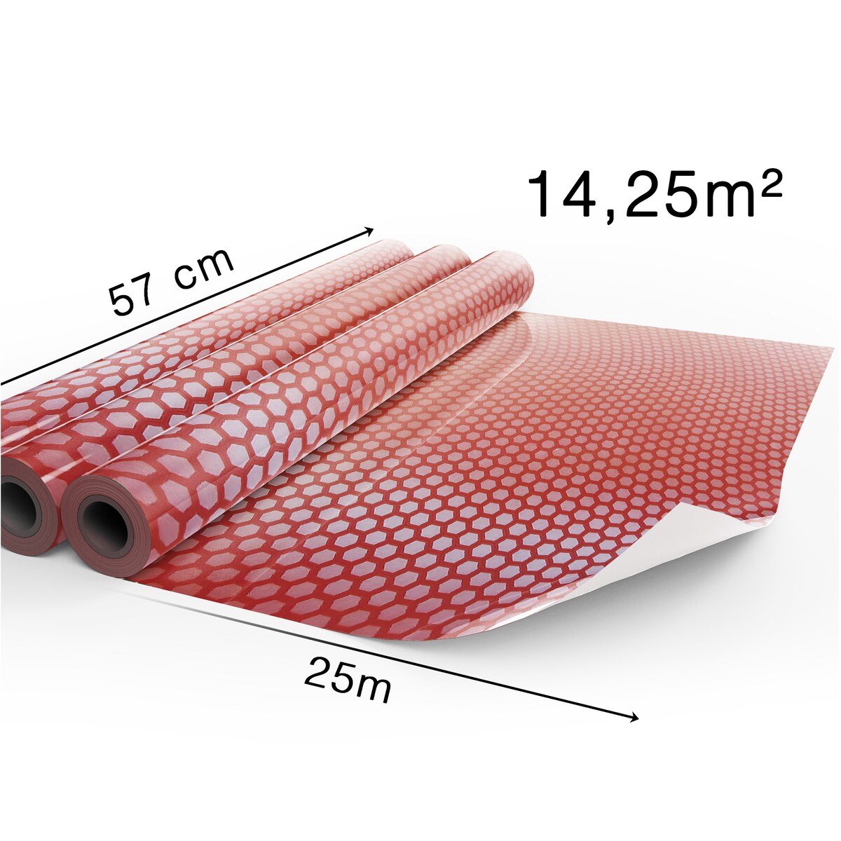 Papier do pakowania prezentów 25 METRÓW MEGAROLKA Świąteczny Do Paczek Ozdobny