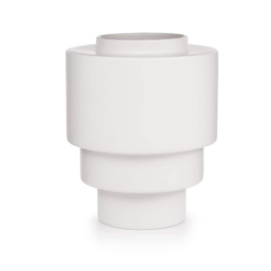 Wazon ceramiczny biały 19,5 cm AKKA Markslojd – elegancka dekoracja do salonu i wnętrz