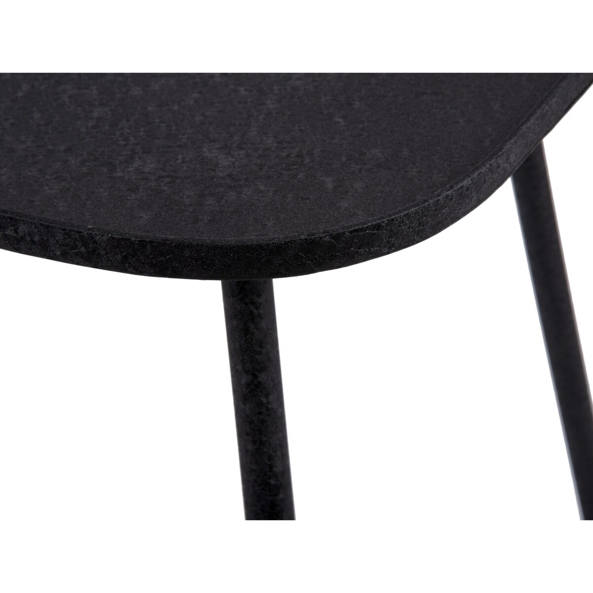 Stolik kawowy metalowy BOAZ, wys. 43 cm