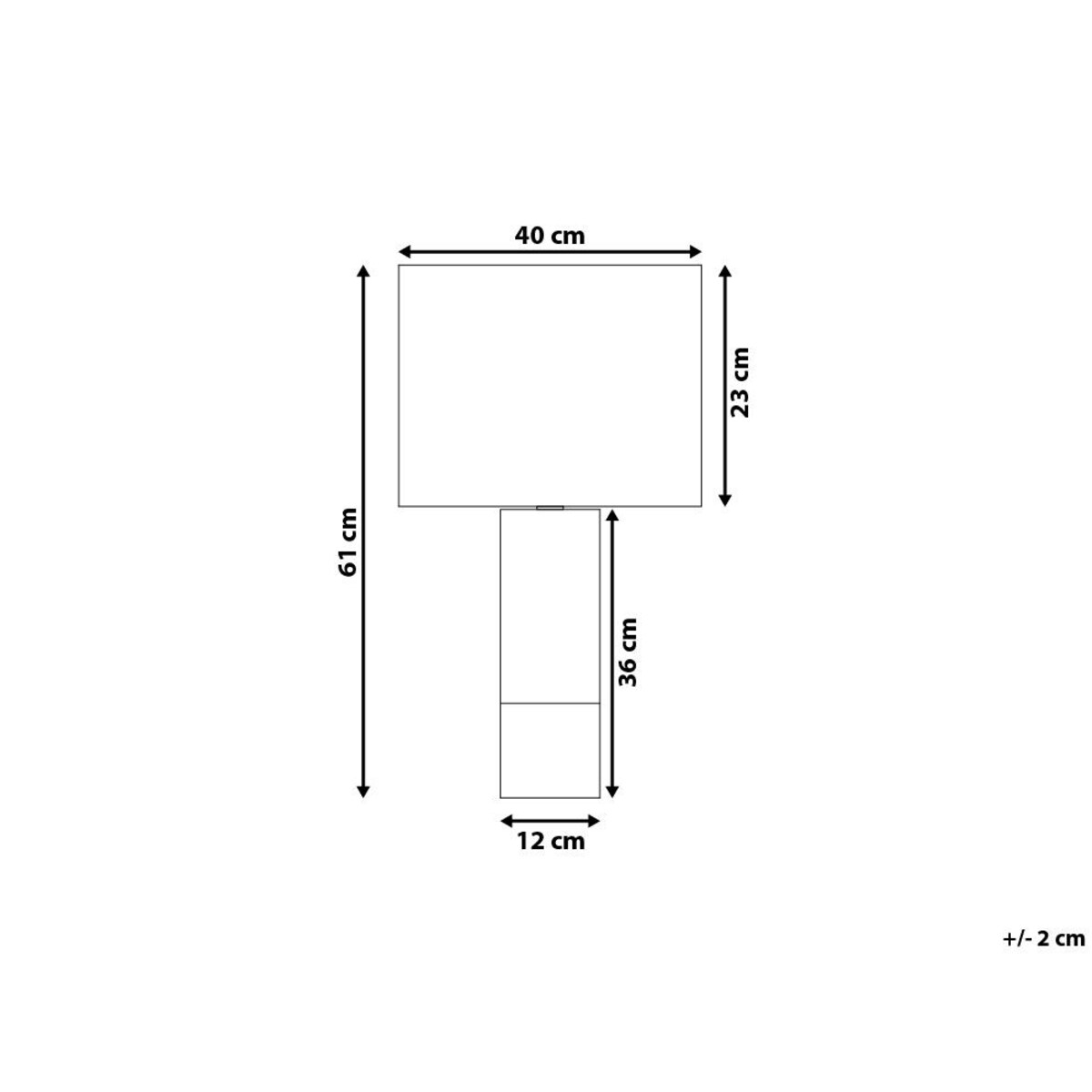 Lampka nocna metalowa szaro-złota DARLING